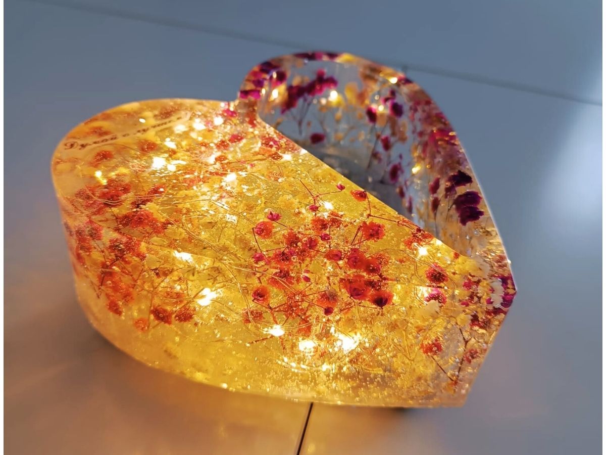 Lamka Nocna "Serduszko" - obrazek 2