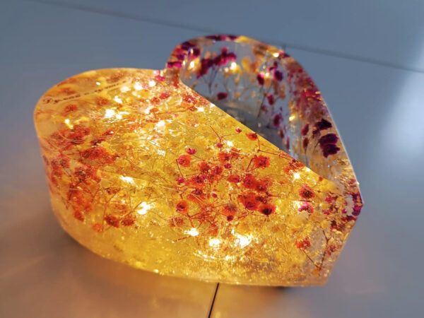 Lamka Nocna "Serce Ażury"