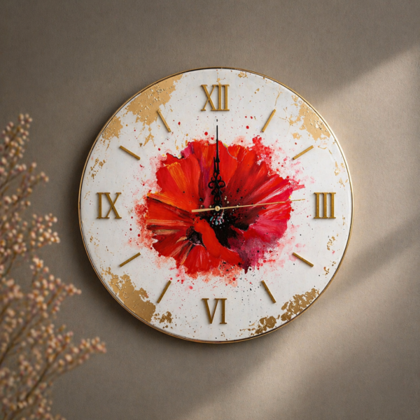 Zegar Ścienny "Mak"